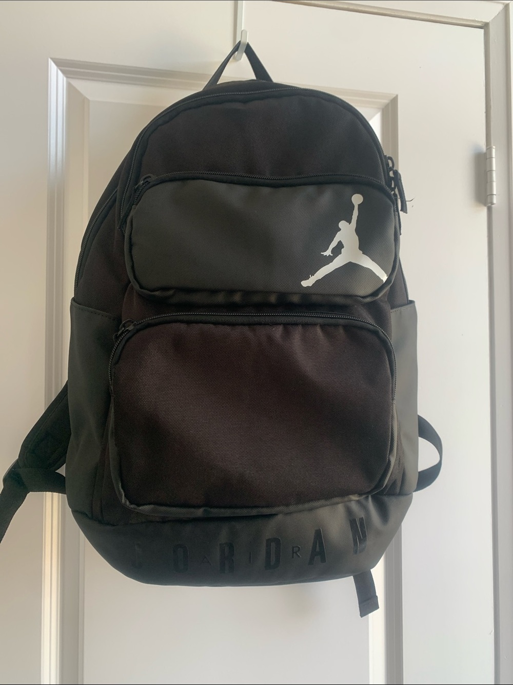 Nike Jordan Essentials Backpack with White Jumpman Logo MA0923
